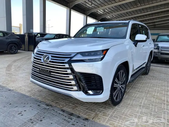 لكزس LX600 BB 2025 سعودي ابيض داخلي جملي لوحات 2
