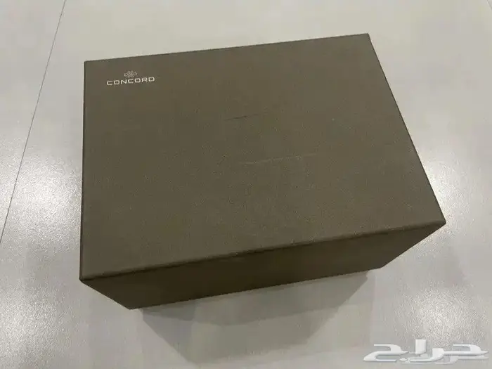 ساعة كونكورد الماس رجالي نظيفة مع كامل ملحقاتها 0