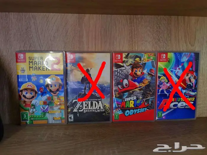 Nintendo Switch v2 نينتيندو سويتش مع 2 ألعاب 2