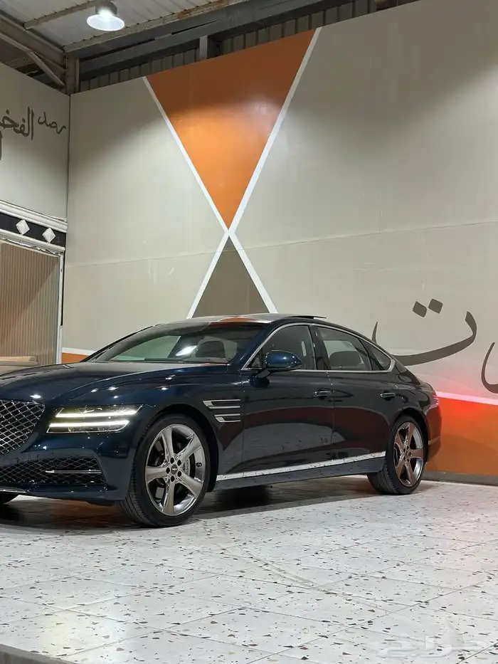 جنسس G80 بلاتينيوم 2022 . رصد الفخامة 5