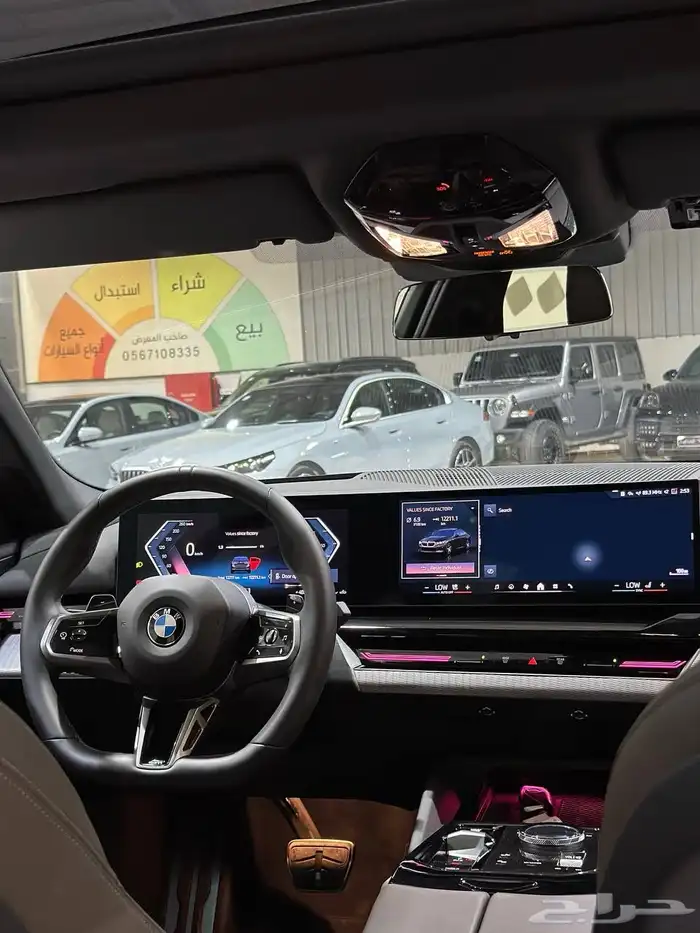 بي ام دبليو 520i 2024 kit M . رصد الفخامة 15