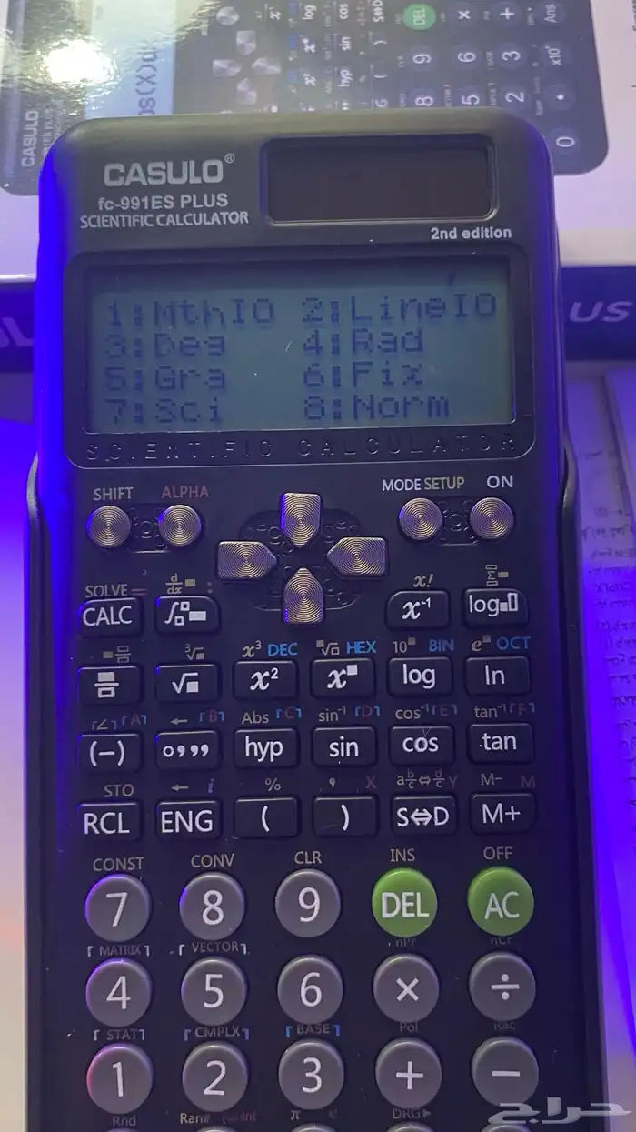 آلة حاسبة للطلاب fx 991ES 5