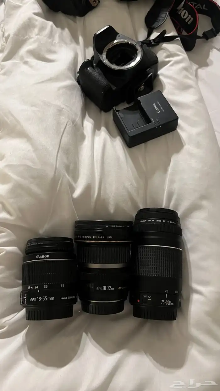 كاميرا كانون eos 600d للبيع 1