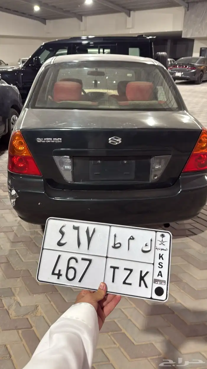 سزوكي 2003 معها لوحه ثلاثيه السعر خمس الالف ريال 3