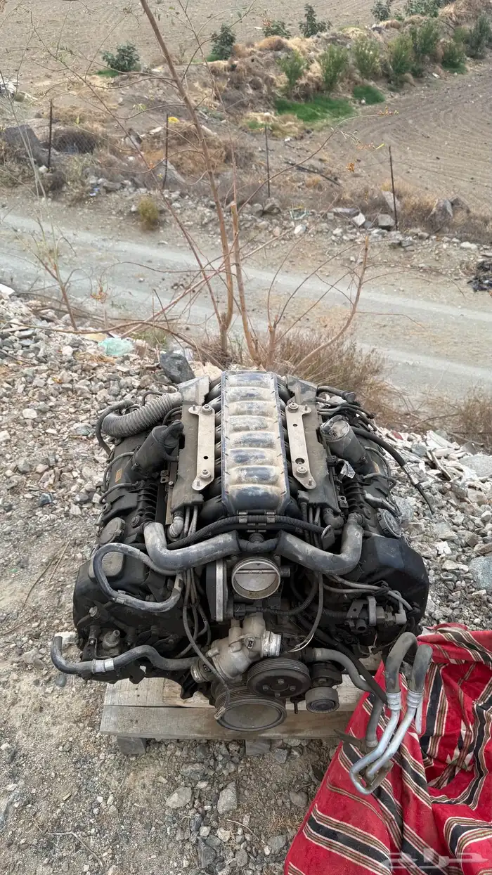 مكينه BMW 750Li موديل2009 مع جميع ملحقاتها 4