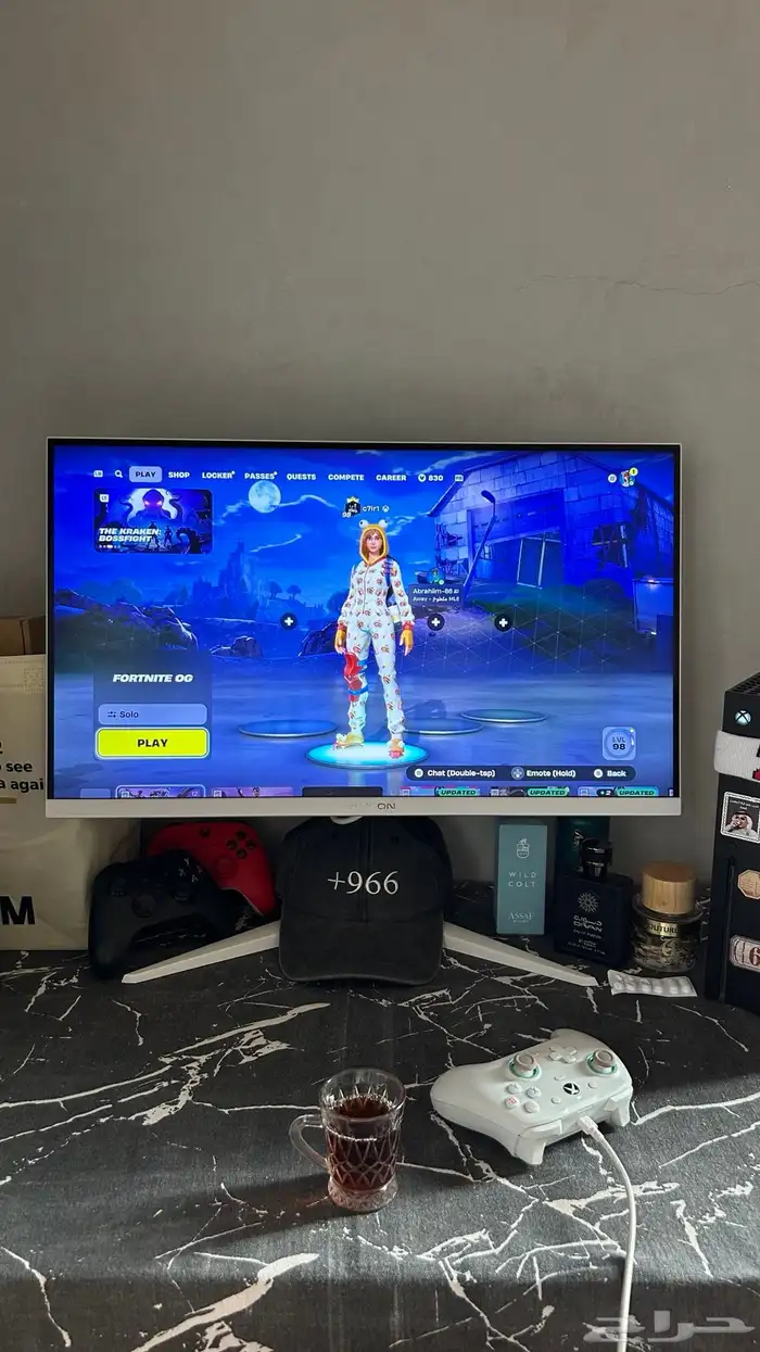 شاشة قيمينق من شركة GAMEON على السوم 1