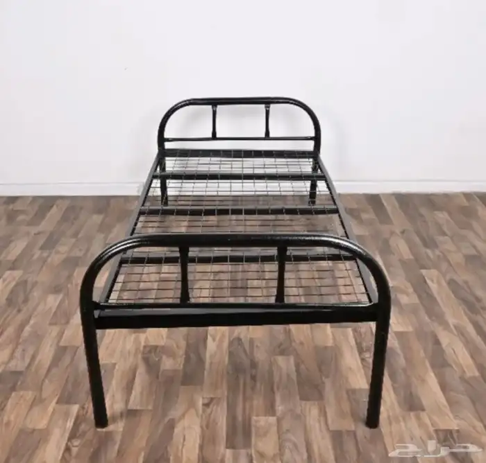 steel bed and steel wardrobe and mattress available 2