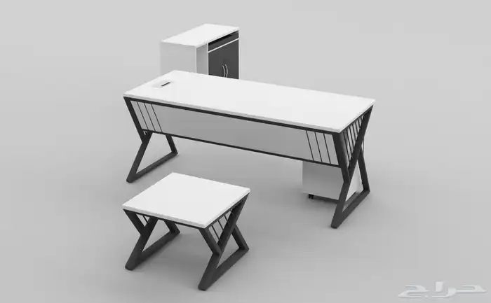 مكاتب دولاب خشب دولاب كراسي جلد. 4