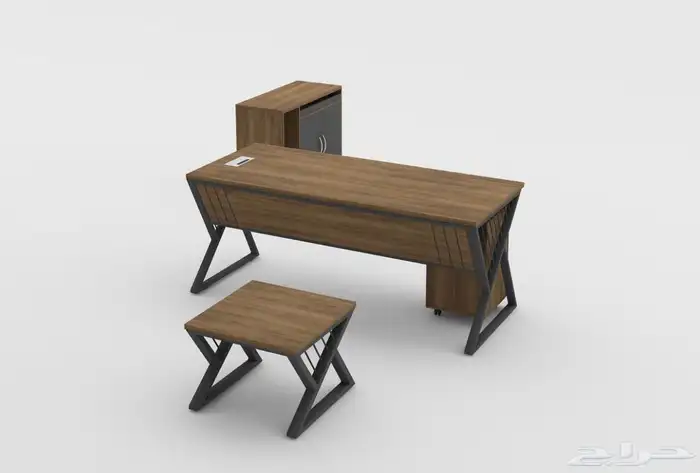 مكاتب دولاب خشب دولاب كراسي جلد. 6