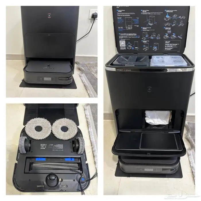 روبوت تنظيف Ecovacs Deebot X2 Omni بحالة ممتازة 0