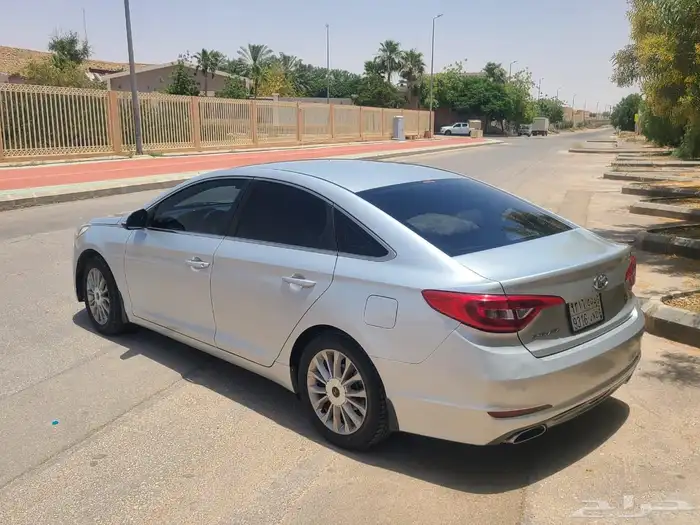 هونداي سوناتا 2017  أتوماتك جير cvt  4  سلندر 24cc. 4