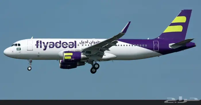 تذكره حجز لشخصين طيران اديل يوم الاحد صباح الساعه 6 ص 1