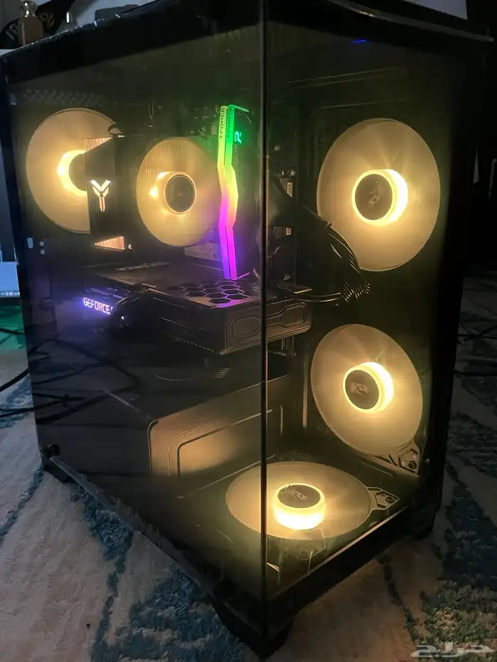 كمبيوتر ألعاب قوي i5-12400F   RTX 3050 pc بحالة ممتازه 3