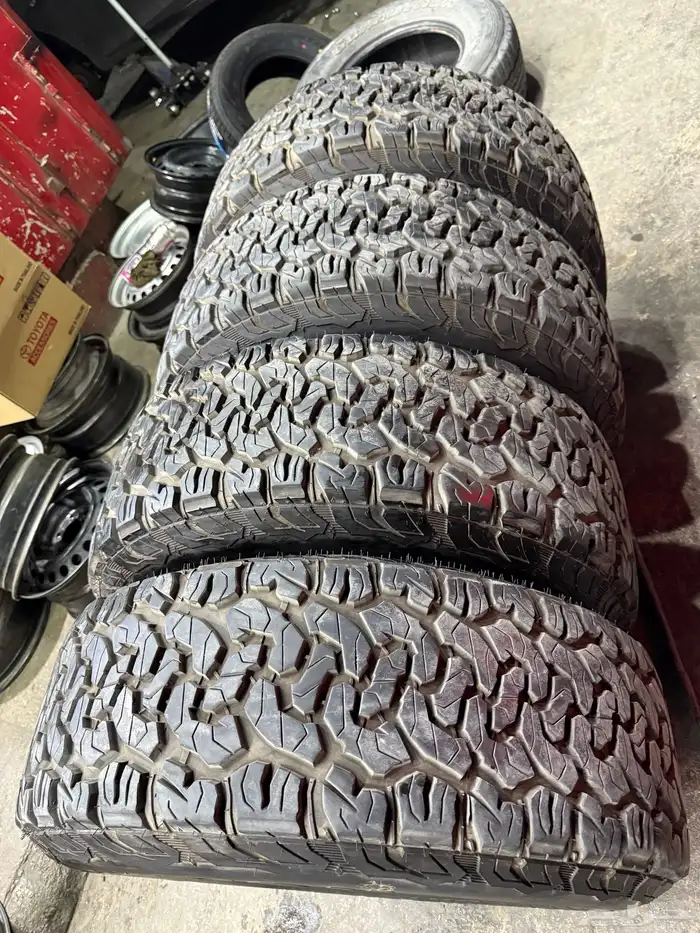 جنوط ماثود سته مسمار مع كفرات حجريه دعسة ود وأي 17-70-285 28