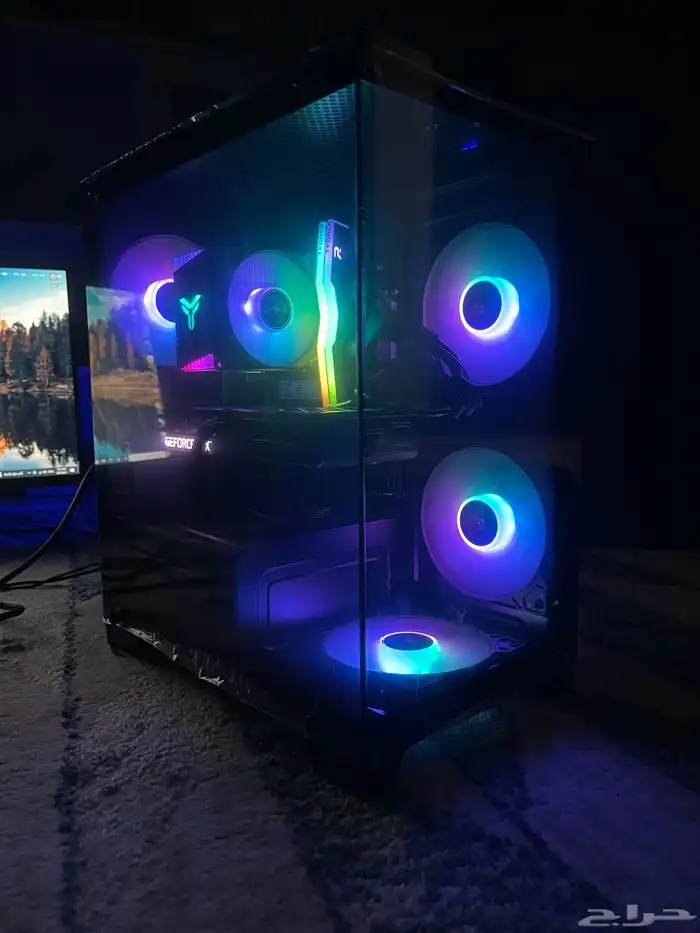 كمبيوتر ألعاب قوي i5-12400F   RTX 3050 pc بحالة ممتازه 0