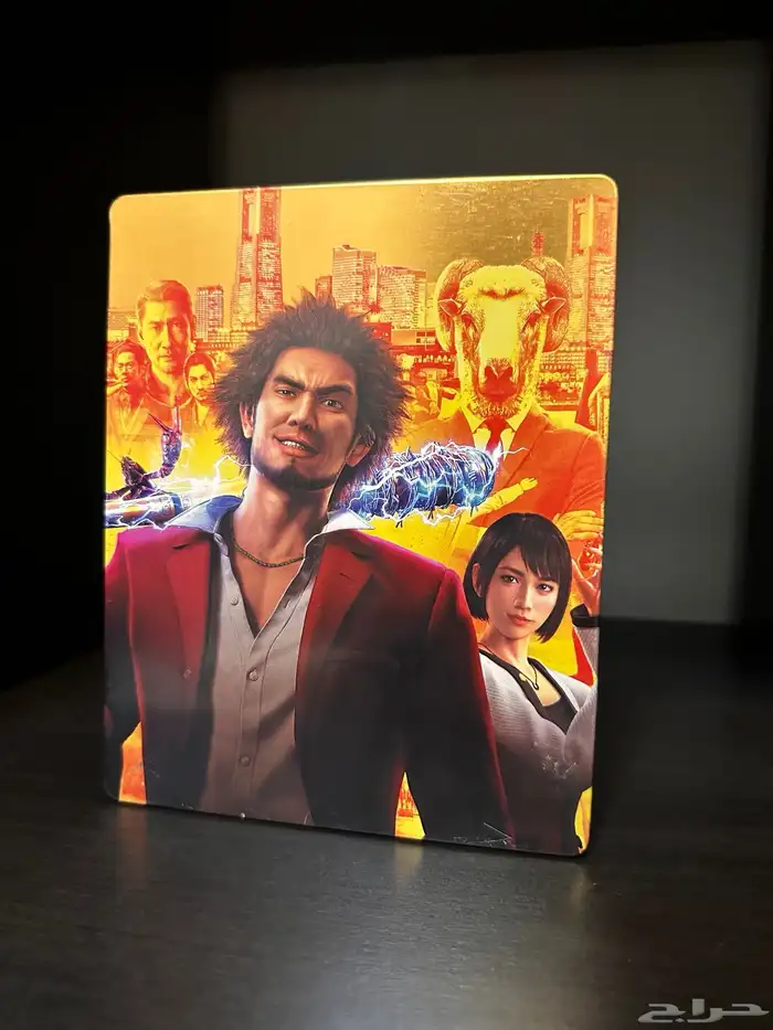 لعبة Yakuza Like a Dragon Steelbook غلاف حديدي فقط 0