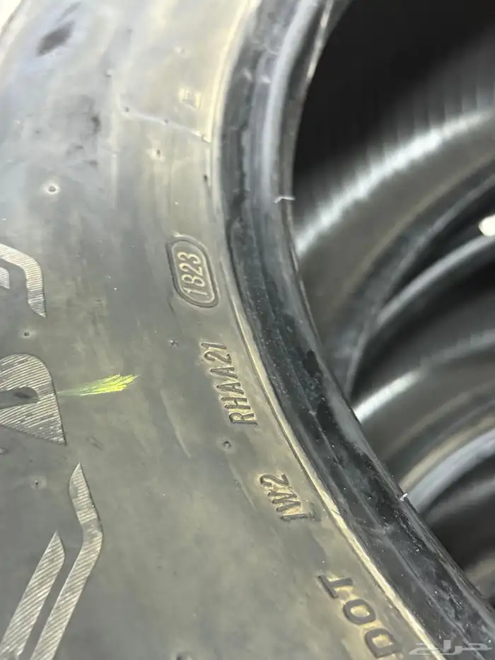 275 50 22 طقم كفرات برجستون مستخدمة نضيفة جدا 4