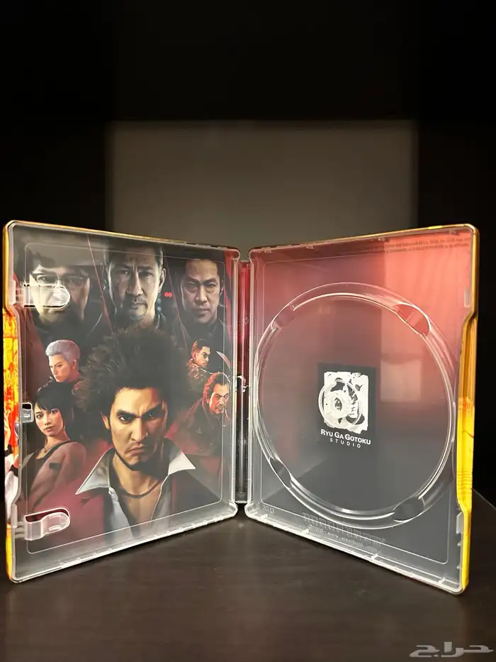 لعبة Yakuza Like a Dragon Steelbook غلاف حديدي فقط 2