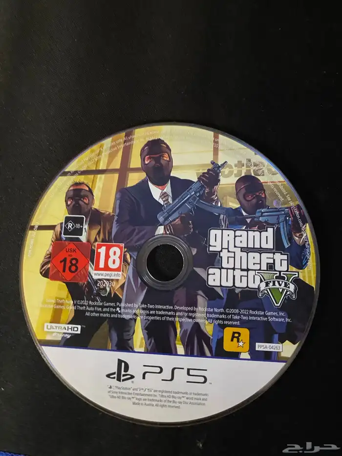 شريط GTA5 نضيف وعلى ضمانتي 2