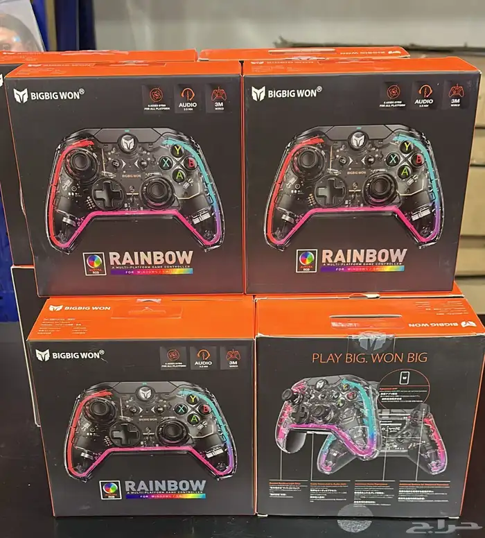 يد تحكم BIGBIG WON Rainbow   جديدة 8