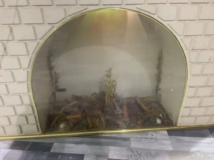 طاوله مدفئة ديكوريه 1
