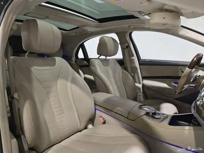 مرسيدس S500 موديل 2016 بحاله ممتازه 6
