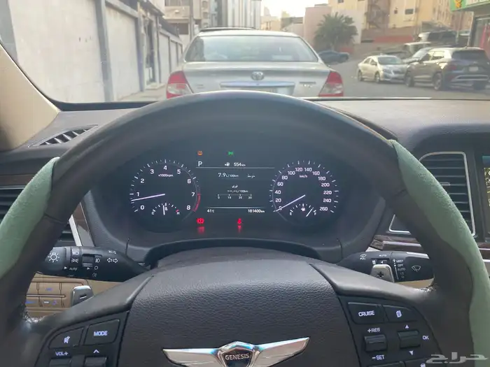 جنسس G80 2018 بحاله وارد سعودي ممتازه بلاتينيوم 12