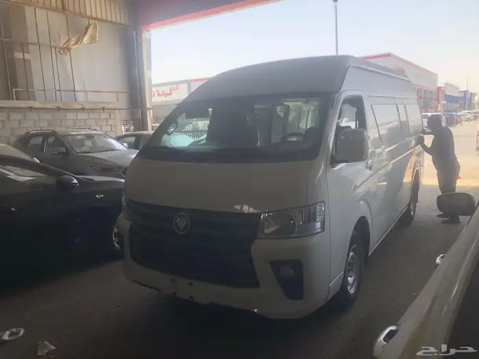 فوتون باص بضاعه سقف عالي ديزل قير عادي 2025 2