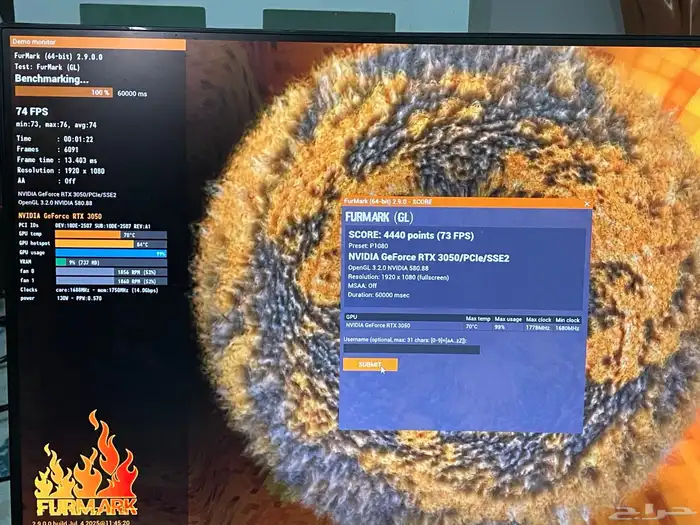 كمبيوتر ألعاب قوي i5-12400F   RTX 3050 pc بحالة ممتازه 7