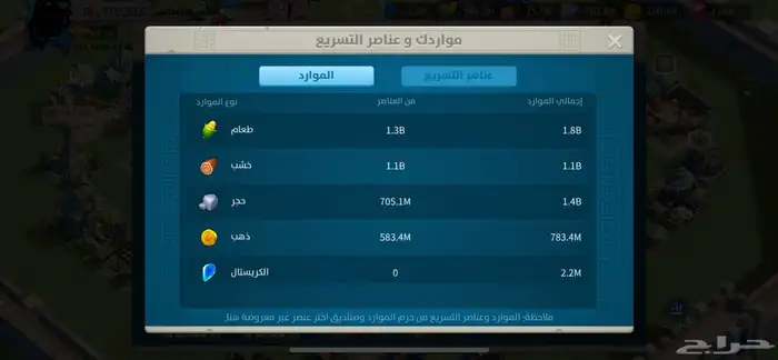 للبيع حساب rise of kingdoom 2