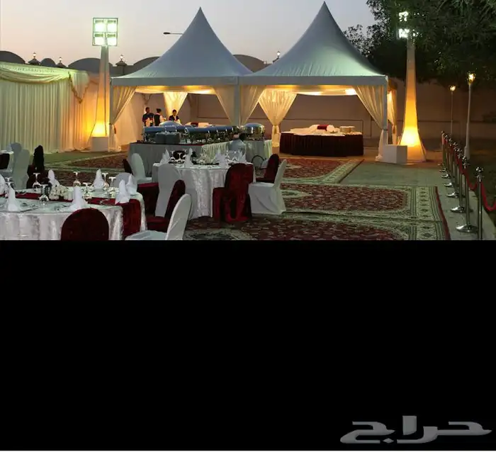 خيام أوروبية للإيجار بجميع المساحات 14