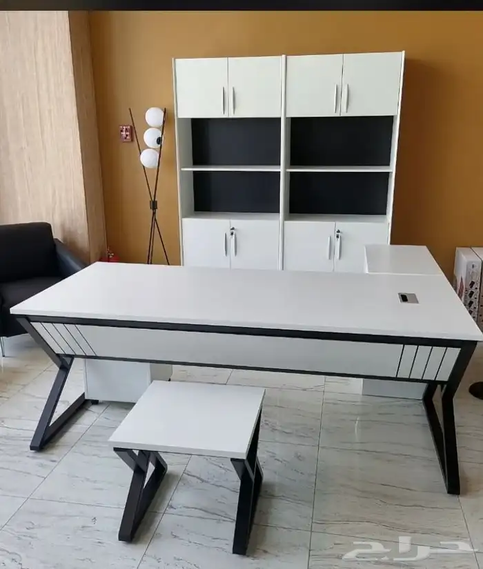 مكاتب دولاب خشب دولاب كراسي جلد. 1