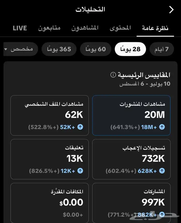 حساب تيك توك 4