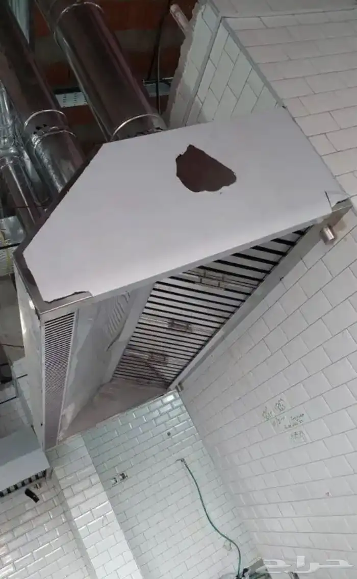 تركيب مدخنة أستيل مع مواسير استيل اصلي مع فلتر فرايشيار 43