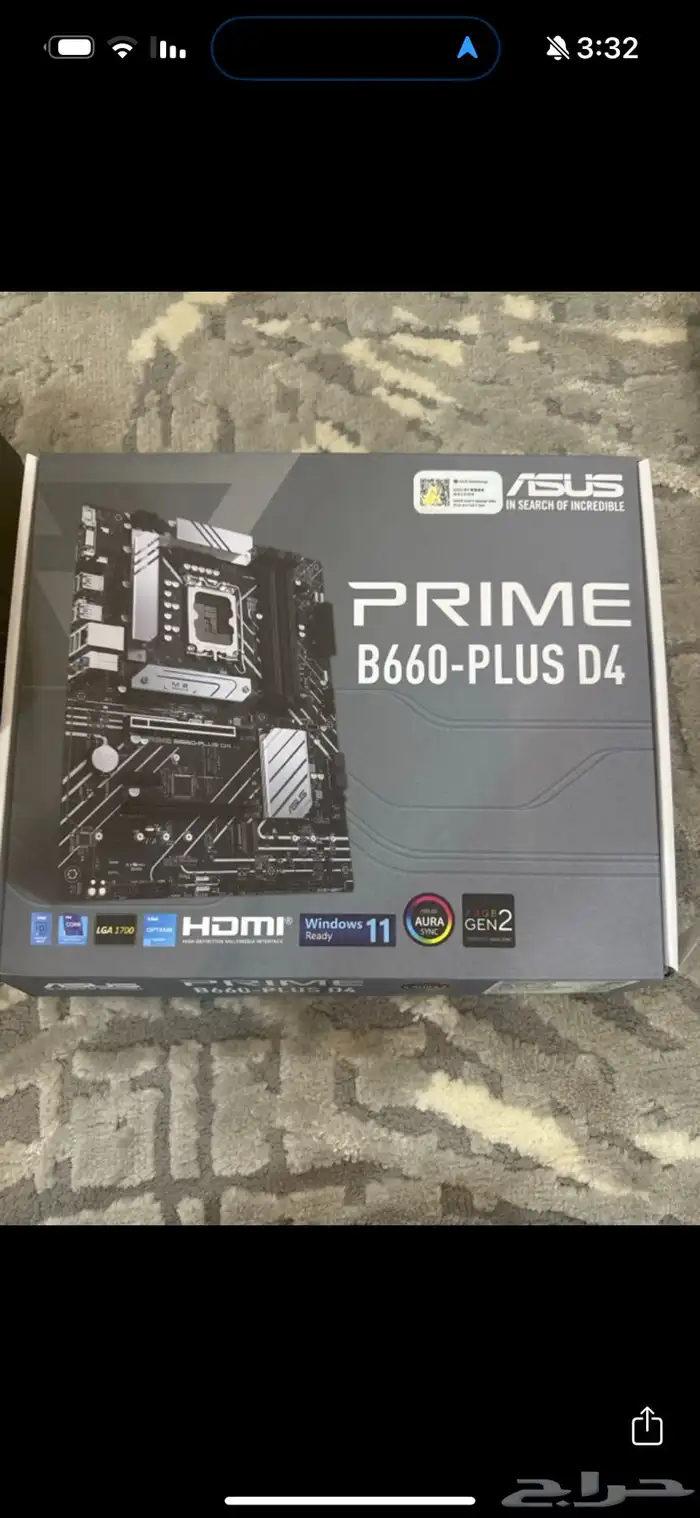 قطع pc القطع كلها مع كرتونها مستخدم 0