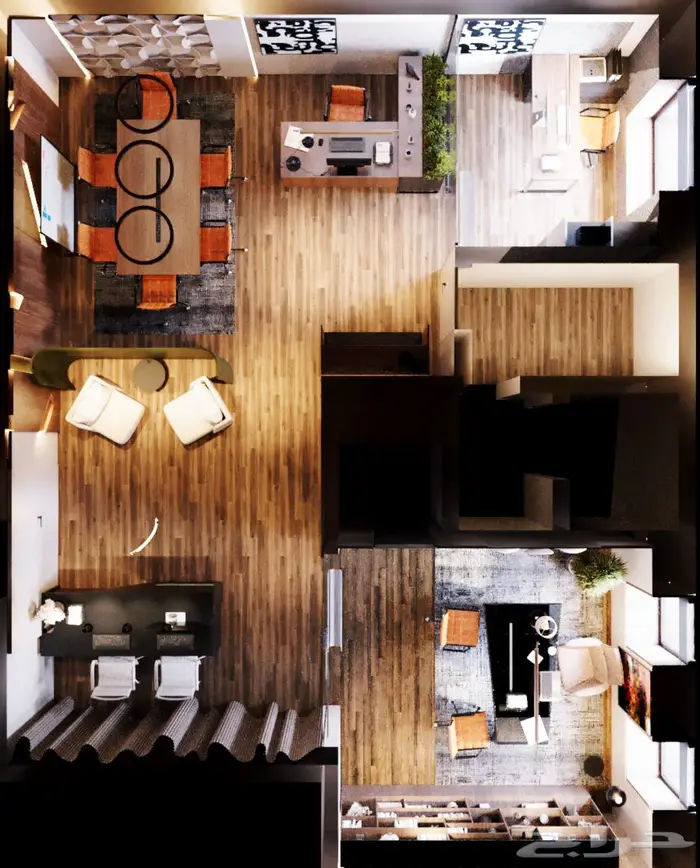 تصميم ديكور فلل قصور مكاتب استراحات مطاعم محلات أكشاك بوث 2