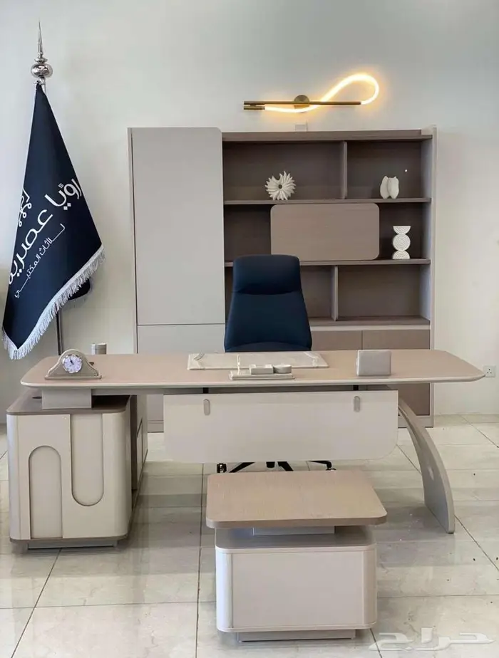 جديد مكاتب مودرن طقم كامل مكتب مدير فاخره كراسي و طاولات 30
