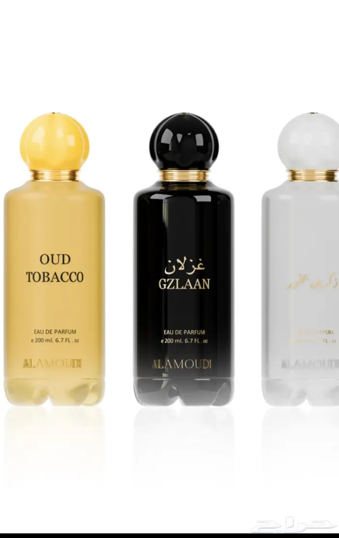 مجموعة 3 عطور العمودي و100 جرام عود 1