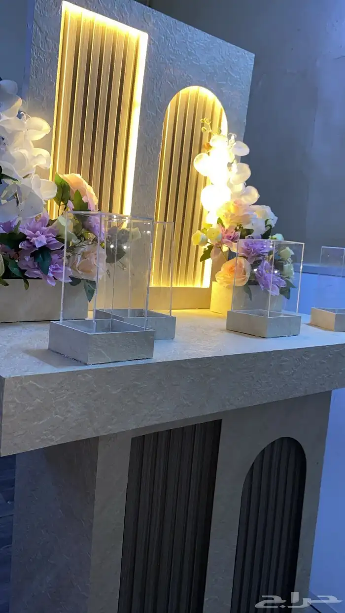 طاولة هدايا  عربه هدايا خطوبه هدايا ملكه هدايا زورج 3