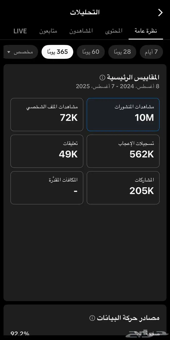 حساب تيك توك 19.2k متابع يوزر شبه ثلاثي فخم احرف متكرره 3