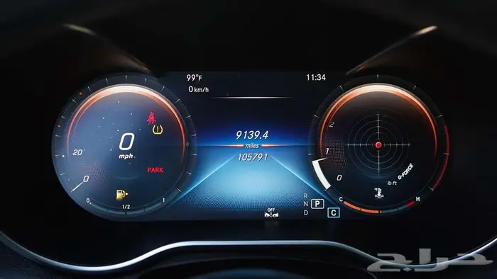 مرسيدس c300 2020 بانوراما بطاقة جمركية . 14