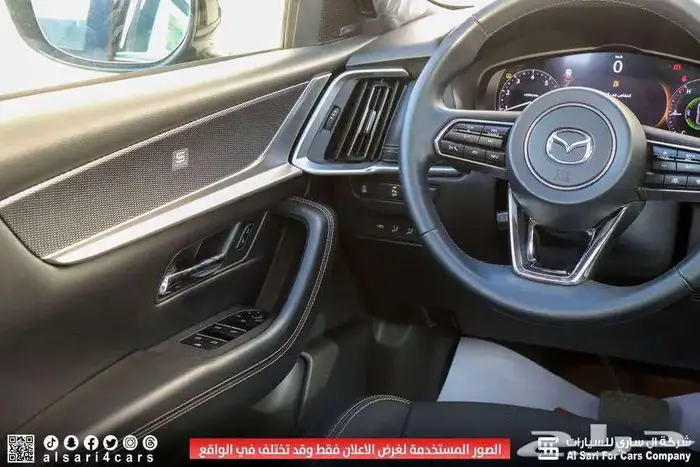 مازدا CX60 اسود فل2024 4