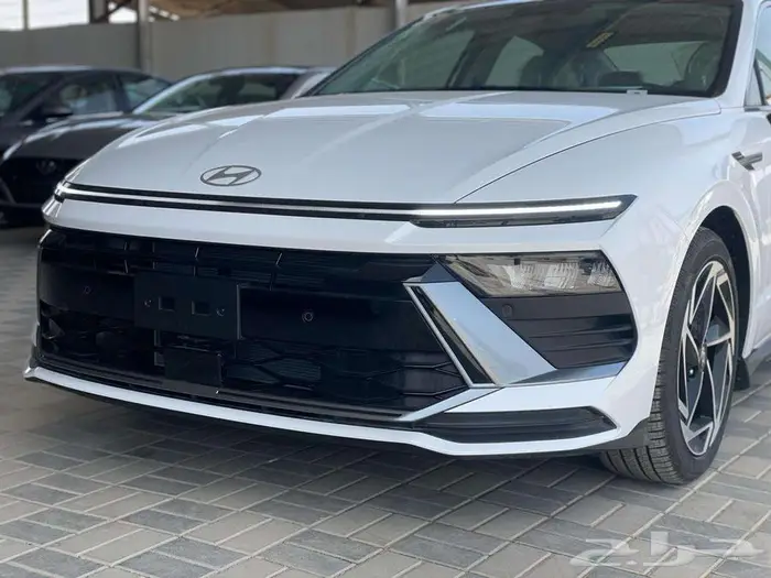 هيونداي سوناتا سمارت اللون الابيض 2025 كاش واقساط 8