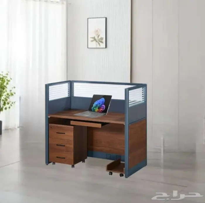 مكاتب موظفين مشتركه بارتيشن قزاز ورك ستيشن محطة العمل كرسي 36