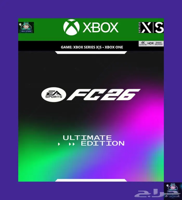 فيفا 26 بجميع النسخ XBOX ONE و SERIES X-S كود رقمي 1