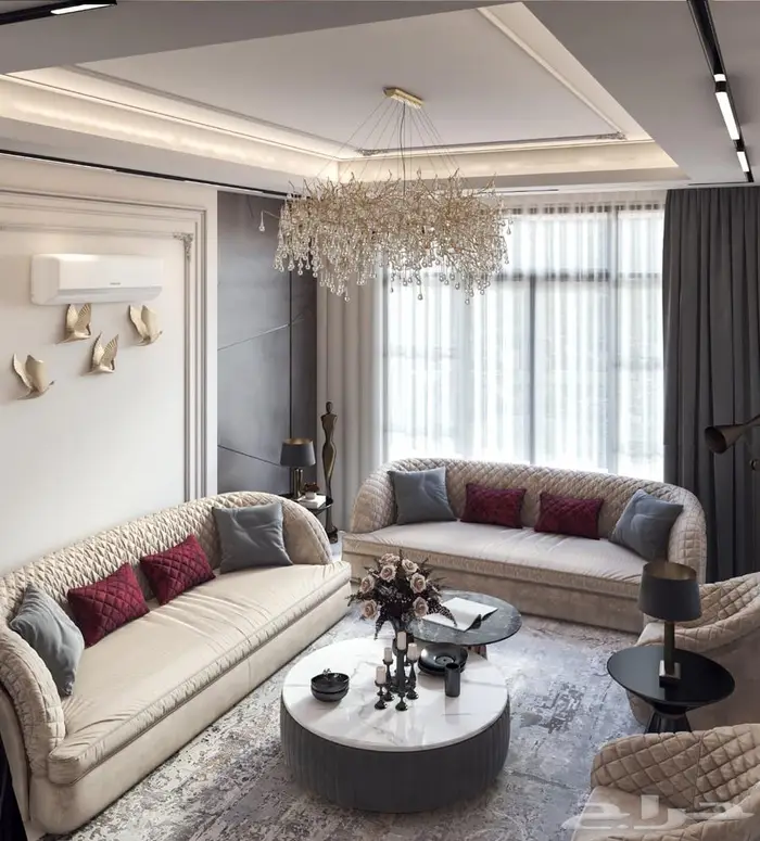 تصميم داخلي ديكور شقق فلل مساجد مكاتب محلات مطاعم..الخ 0
