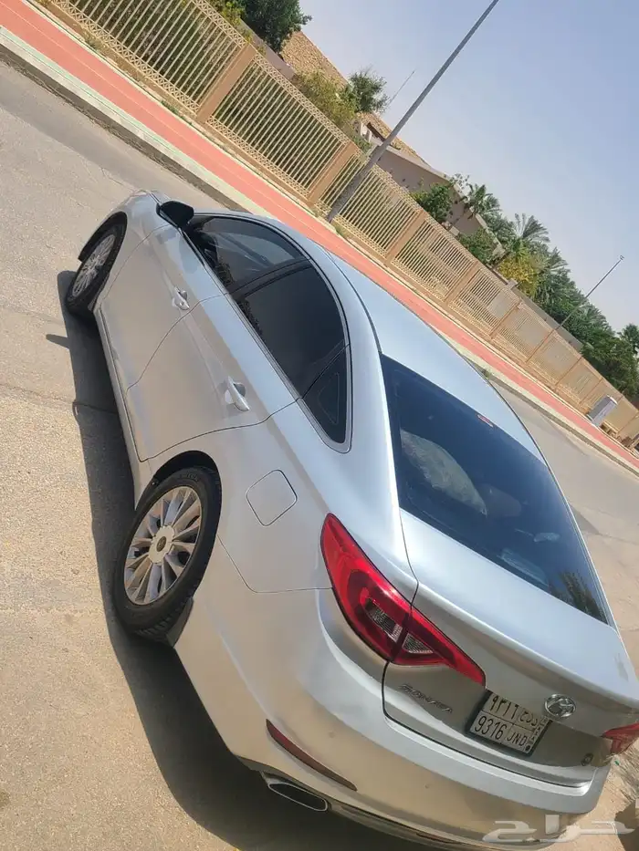 هونداي سوناتا 2017  أتوماتك جير cvt  4  سلندر 24cc. 8