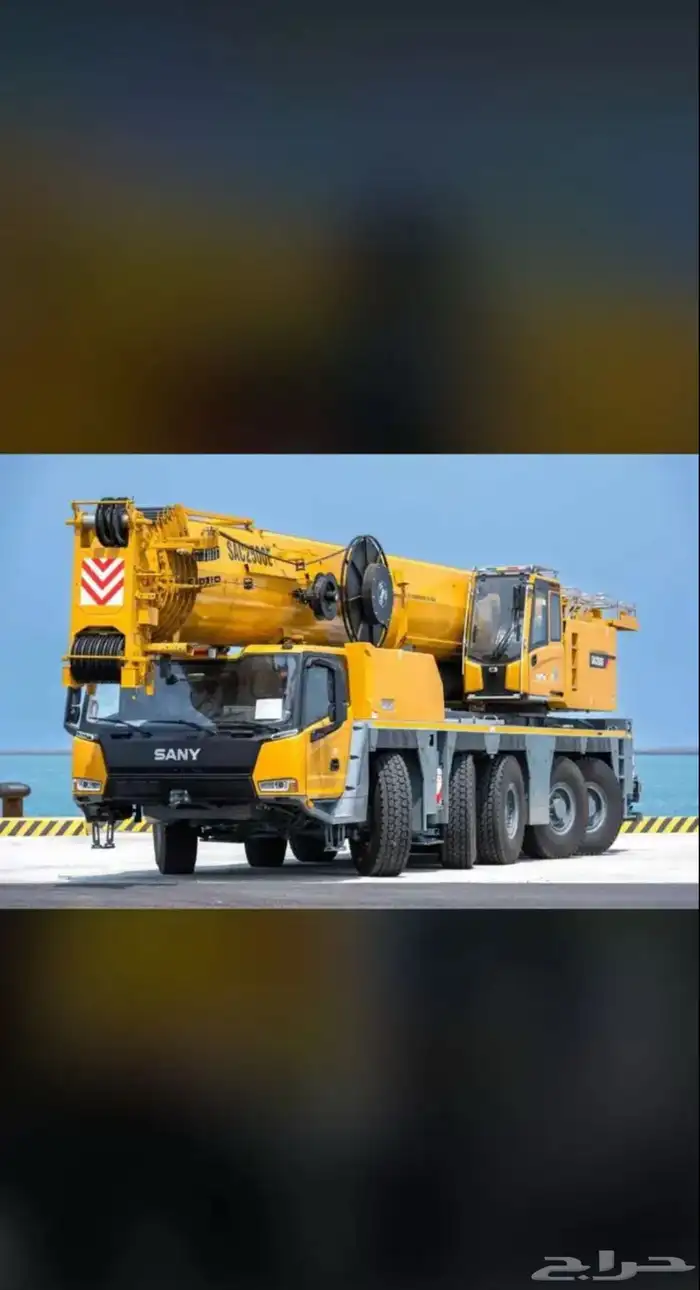 كرينات للإيجار 25  50  100  160 طن - أسعار منافسة 3