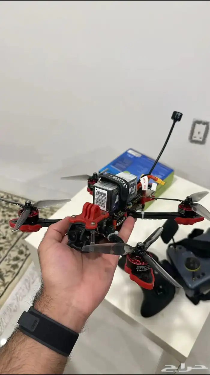 درون خمسة انش شبه جديدة drone fpv 5 inch 5