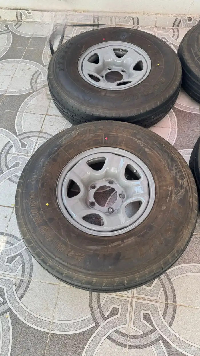 جنوط ديزل فيراني مع كفرات شياهين 1